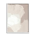 thumbnail image 4 of Stupell Industries Abstract Brush Strokes Collage Neutral Beige Tones Painting White Framed Art Print Wall Art, Design by June Erica Vess, 4 of 5