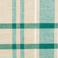 thumbnail image 2 of DII Teal French Stripe Tablecloth, 60x84", 100% Cotton, 2 of 3