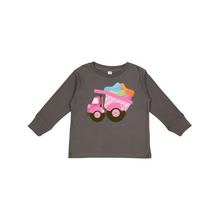 

Inktastic Easter Jelly Bean Truck Gift Toddler Toddler Girl Long Sleeve T-Shirt