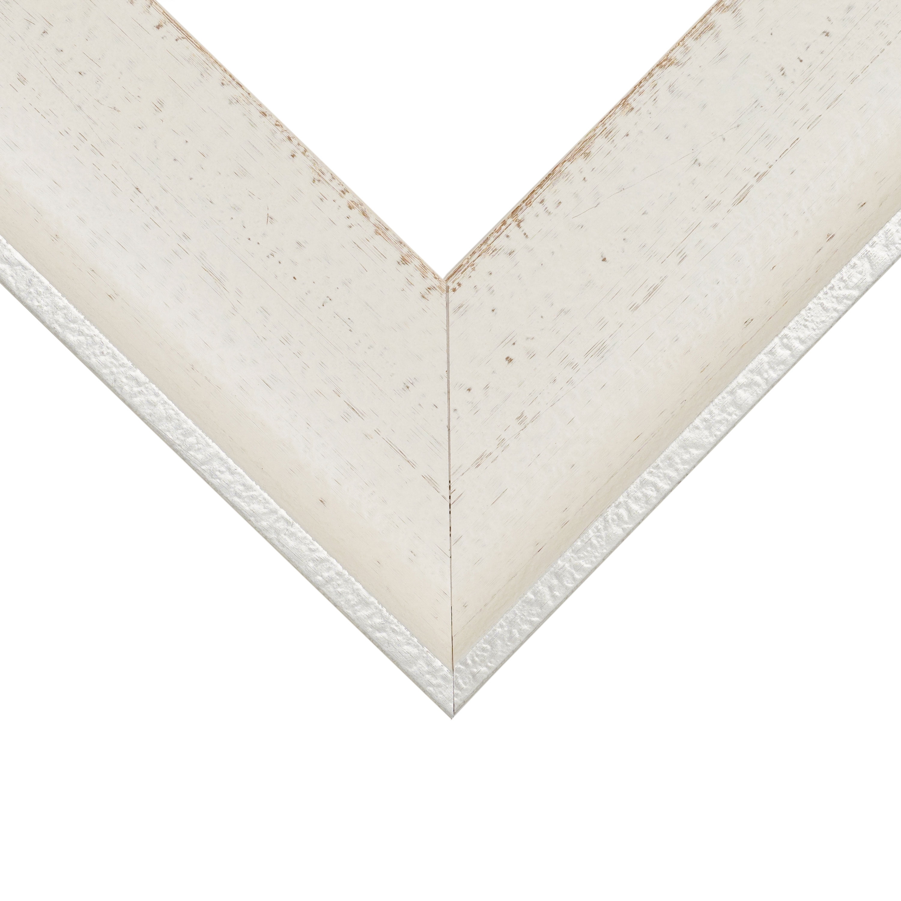 Craig Frames Cairo, 22x28 Picture Frame Matted for an 18x24 Photo, Radiant White