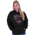 thumbnail image 3 of American Heritage US Flag Muscle Car Hoodie Hooded Sweatshirt Men Brisco Brands S, 3 of 6