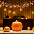 thumbnail image 2 of Beautynvta Halloween Hanging Banners Decorations, Cute Ghost, Spooky Pumpkin, Scary Skull and Skeleton Decorative Halloween Banners for Indoor Outdoor Wall Fireplace Doorways Decor, 2 of 6