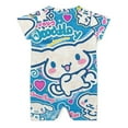 thumbnail image 2 of Cinnamoroll Baby Boy Girl Romper Short Sleeve Cotton Bodysuit Outfits Jumpsuit Summer One Piece Clothes, 2 of 8