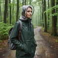 thumbnail image 7 of 6Pcs Rain Hat, Reusable Clear Waterproof Rain Caps for Women and Men(White Edge), 7 of 7