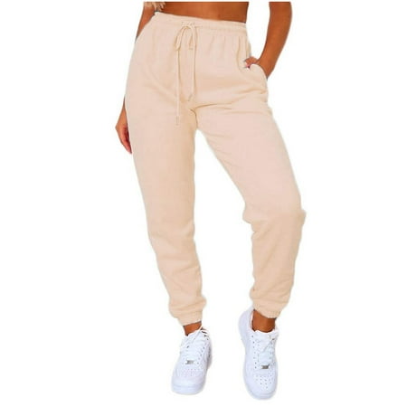 Women's Ankle Banded Pants Loose Ankle-Tied Drawstring Trousers Multi ...