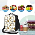thumbnail image 4 of Pofeuu Honey Print Lunch Bag Women Insulated Lunch Box Reusable Leakproof Large Spacious Cooler Tote for Women Men, 4 of 7