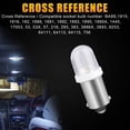 thumbnail image 6 of 20PCS BA9S LED Interior Dome Instrument Panel Dash Gauge Light Bulbs 6000K White, 6 of 9