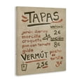thumbnail image 4 of Stupell Industries Spanish Tapas Menu Food & Beverage Painting Wrapped Canvas Art Print Wall Art, 16 x 20, 4 of 8
