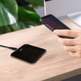 thumbnail image 2 of 15W Fast Wireless Charging Pad Compact Design High Speed Certified Charger for Home Desk Use, 2 of 6