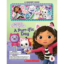 Pre-Owned A Purr-Ific Day (Gabby's Dollhouse Magnet Book) (Paperback) 1546139125 9781546139126