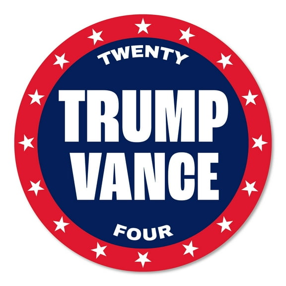 Trump / Vance 2024 Circle Magnet