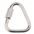 thumbnail image 3 of Transemion Portable Outdoor Carabiner Keychain Stainless Steel Quick Link 6mm 1Set, 3 of 6