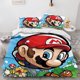 thumbnail image 1 of Juego de cama Mario Comfort Twin, juego de cama de tamaño completo de 3 piezas, para niñas y niños, 1 of 2