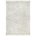 thumbnail image 2 of nuLOOM Sherrell Modern High/Low Tassel Area Rug, 7' 6" x 9' 6", Ivory, 2 of 9