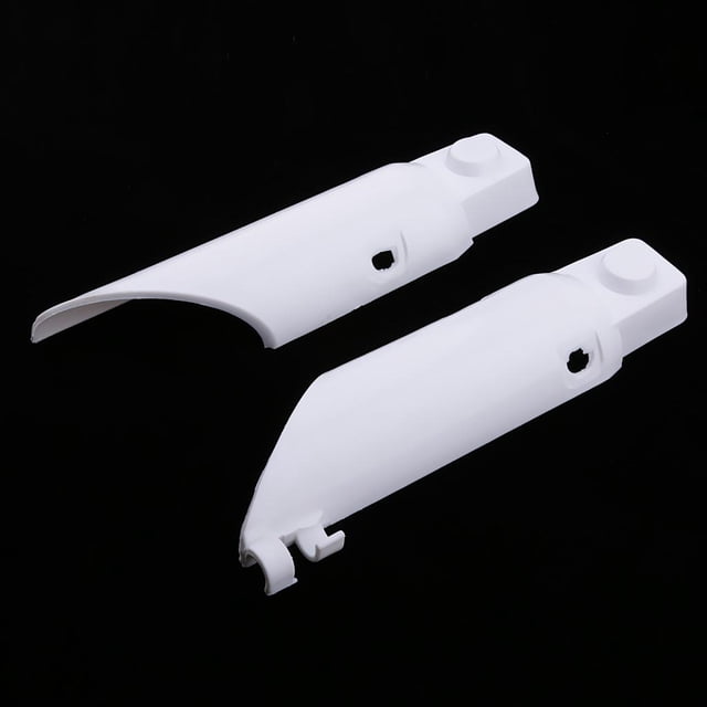 Cubierta Protectora de Horquilla de Motor de Motocicleta Blanca Compatible con