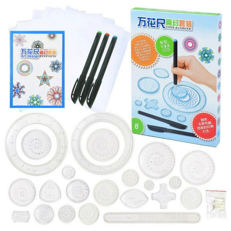 New Circle Stencil Set Drafting Painting Art Supplies Drawing