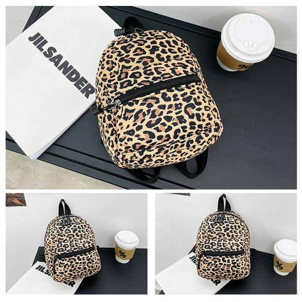 Ruiboury Nylon Backpack Casual Replacement Zipper Lifting Handle Travelling Office Teenage Girl Student Schoolbag Bag Birthday Gift Type 4