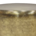 thumbnail image 5 of Simpli Home Garvy 22 inch Wide Industrial Metal Side Table in Antique Gold, Fully Assembled, 5 of 7