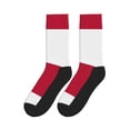 thumbnail image 2 of Mens Womens North Carolina Flag Hiker Cushion Crew Socks, 2 of 7
