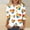 A238 White, variant on Long Sleeve Top for Women Retro Watercolor Rainbow Graphic Print Crewneck Soft Lightweight Fabric Casual Relaxed Fit Versatile Spring Autumn Fashion Shirt