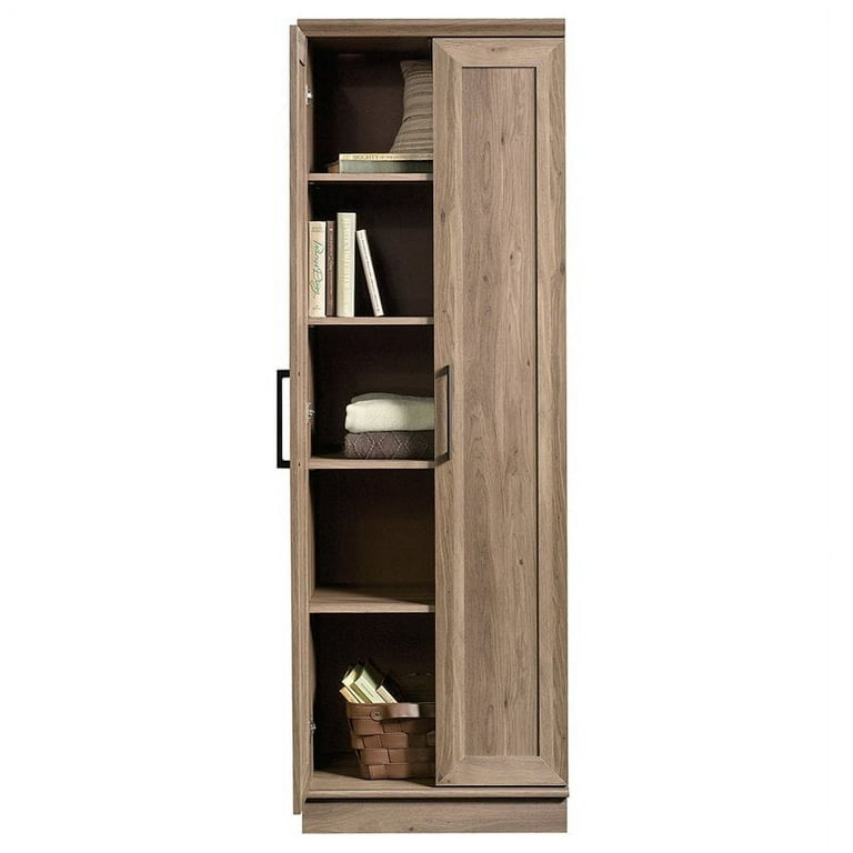 Sauder HomePlus Storage Cabinet 12 Shelves Salt Oak - Office Depot