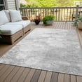 thumbnail image 6 of Addison Rugs Chantille Indoor/Outdoor Transitional Abstract Silver Washable Rectangle Rug, 5' x 7'6", 6 of 6
