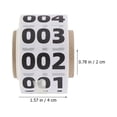 thumbnail image 2 of 1 Roll Circle Number Sticker Warehouse Organization Inventory Stickers Adhesive Number Labels, 2 of 9