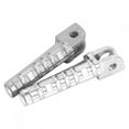 thumbnail image 4 of Accesorio de modificación de motocicleta, 2 piezas de reposapiés delanteros de aluminio para motocicleta, estriberas delanteras para motocicleta, rendimiento potente, 4 of 8