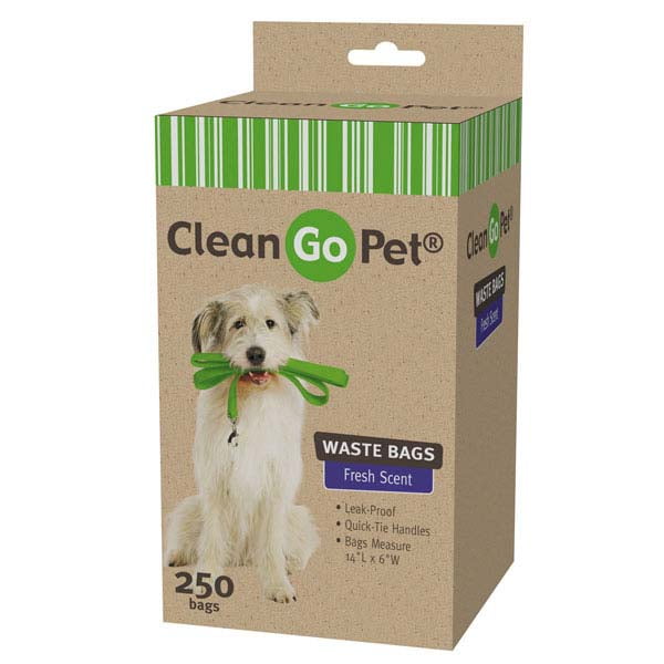 Clean Go Pet Fresh Scented Disposable Doggy Waste Bags 250Ct Walmart