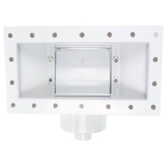 Wide Mouth Above Ground Skimmer Kit, White