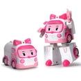 thumbnail image 1 of Robot transformador Toy Robocar Poli Amber con 4 vehículos de 1 a 5 años, 1 of 8