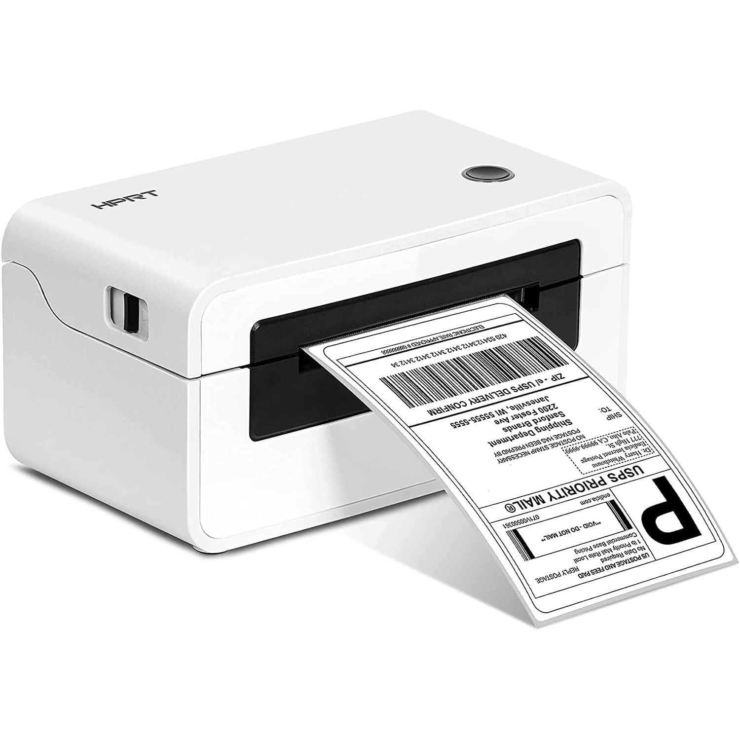 HPRT Label Printer High Speed Thermal Labels Printer Shipping Packages(White) - Walmart.com