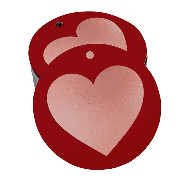 Inkdotpot Real Rose Gold Foil Made With Love Wedding Tags Favor Hang Paper Tags 100 Pieces