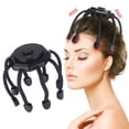 thumbnail image 1 of Electric Head Scalp Massager with 8 Vibration Contacts  3 Modes  Wireless Portable Head Vibration Machine for Stress, 1 of 8