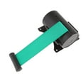 thumbnail image 4 of 3Meter Retractable Belt Queue Crowd Control Queue Retractable Strap Crowd Queue Barrier Belt Retractable Barrier Wall Mount Space Saving Green, 4 of 9