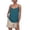 a-93Dark Green16, variant on Womens Round U Neck Thin Spaghetti Strap Textured Solid Loose Scalloped Hem Cami Tops Summer Daily Casual Sleeveless Layering Shirts For Ladies Versatile Top L