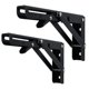 thumbnail image 1 of Soportes de estante plegables ZHAOCHENG negros 300 mm soporte plegable resistente para mesa, 1 of 5