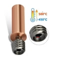 thumbnail image 4 of 1.75mm Brass Hotend Kit, Seamless Integration, Consistent Heat Distribution, for   3, Combo, Pro 3D Printers with Thermistor, Heating Rod, Heatsink, 4 of 7