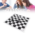 thumbnail image 1 of Draughts Board Game, Checkers Set Stackable Interactive Black White Lightweight  For 3 Years Old Above For Family, 1 of 8