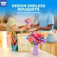 thumbnail image 5 of Toy Life DIY Flower Maker for Kids - Fabric Flower Bouquet Craft Kit for Girls 5-8 - Arts and Crafts Kits for 7 Year Old Girls - Flower Making Toy - Birthday Gift for 6 8 Year Old Girls, 5 of 10