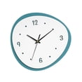thumbnail image 4 of Reloj de pared resistente al desgaste, esfera fácil de leer, resistente, moderno, decoración del hogar, silencioso para Azul cian, 4 of 9