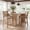 Natural Finish, variant on Christopher Knight Home French Country Upholstered Counter Stools with Cane Back, Natural, Set of 2