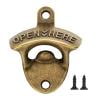 

Smrinog Mini Opener Zinc Alloy Wall Corkscrew Beer Bottle Opener (Cyan Antique B)