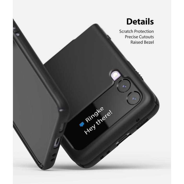Samsung Galaxy Z Flip 5 case black RINGKE SLIM