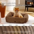 thumbnail image 3 of Cama para perros, bonita, lavable, de forro polar de pana peluda, pequeña, 3 of 6