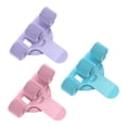 thumbnail image 1 of 3 portalápices con clip de acero inoxidable, suministros de oficina, clips de fijación multiusos para bolígrafos, triple orificio para negocios., 1 of 8
