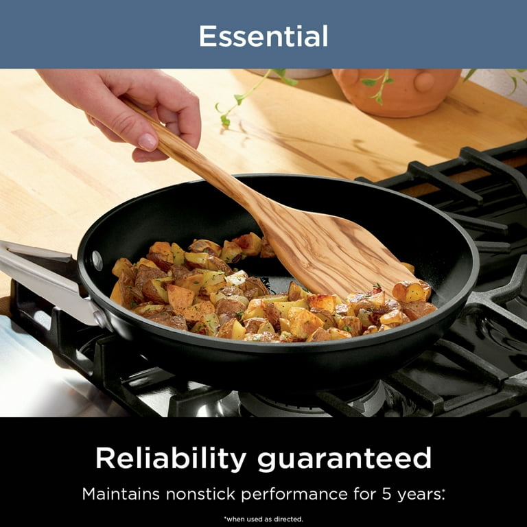 Ninja Extended Life Essential Ceramic 12-Piece Cookware Set, Black