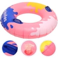 thumbnail image 4 of Pool Float inflatable Swim Ring Adult Swim Ring Summer Floating Ring with Handle, 4 of 8