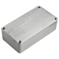 thumbnail image 3 of Effect Aluminum Box Metal Electric Case Instrument Silver Enclosure Project Box, 3 of 9
