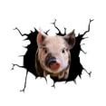 thumbnail image 1 of TIELUTT 3D Feeling Pig Stickers for Home Use Adornment for Sticker Pack Adults Inappropriate Easter Photo Props for Kids Eye Stickers for Kids Kindergarten Scrapbook Stickers Large Stickers for Toddl, 1 of 5
